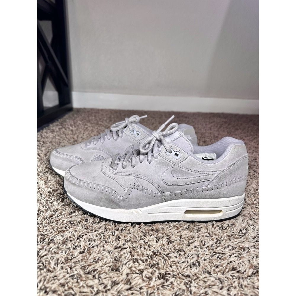 Nike Air Max 1 Provence Women's Size 10 Suede Running Shoes Purple 454746-501